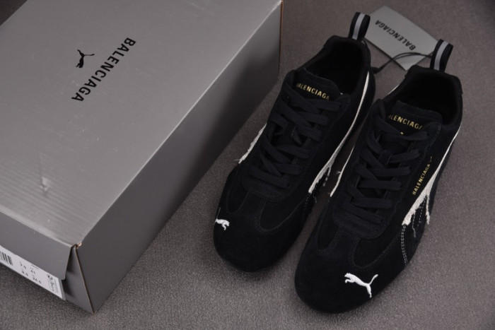 BLCG x Puma Speedcat Suede Distressed Black White 847146 WSDSD 1090