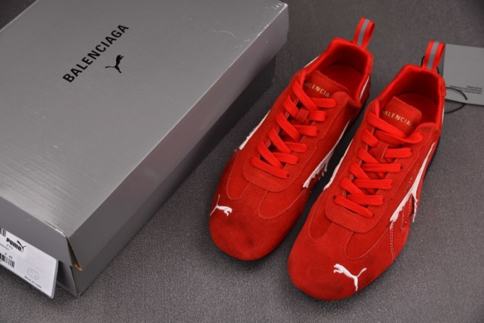 BLCG x Puma Speedcat Suede Distressed Red White 847146 WSDSD 6910