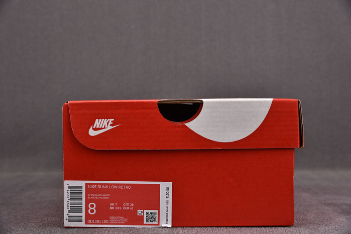 Nike Dunk Low Retro White Black Panda (2021) DD1391-100
