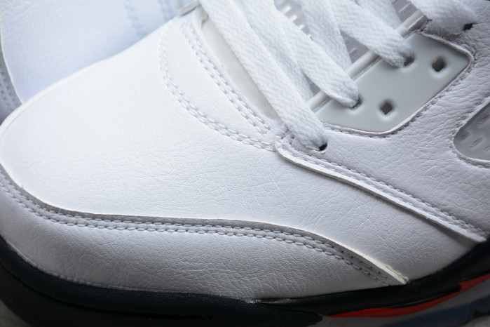 Air Jordan 5 Retro Fire Red Silver Tongue (2020) DA1911-102