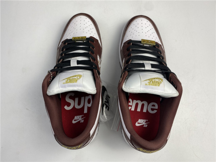 nike sb dunk low S*p*e stars barkroot brown (2021) dh3228-103