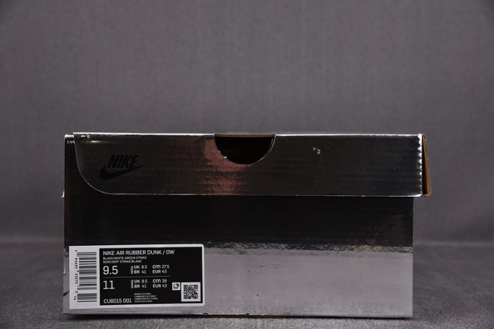 OFW NIKE AIR RUBBER DUNK “”GREEN STRIKE“ CU6015-001