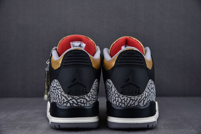 Air Jordan 3 WMNS Black Gold CK9246-067