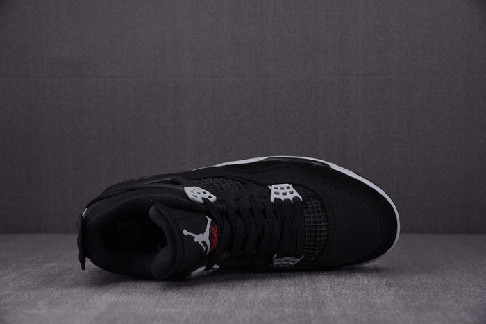 Air Jordan 4 Black Canvas DH7138-006