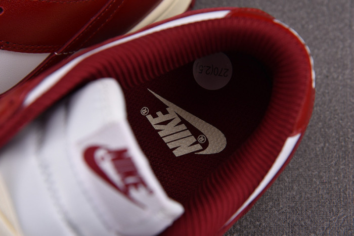 Nike Dunk Low PRM Vintage Team Red (Women