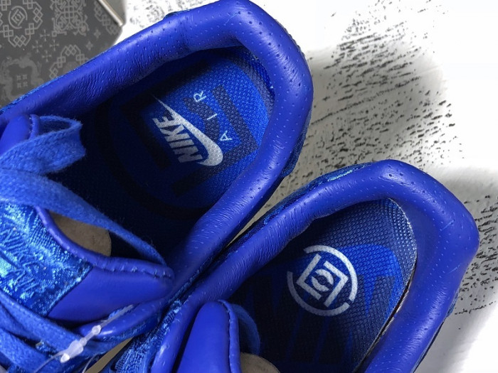 The Clot x Nike Air Force 1 Low in Game Royal CJ5290-400