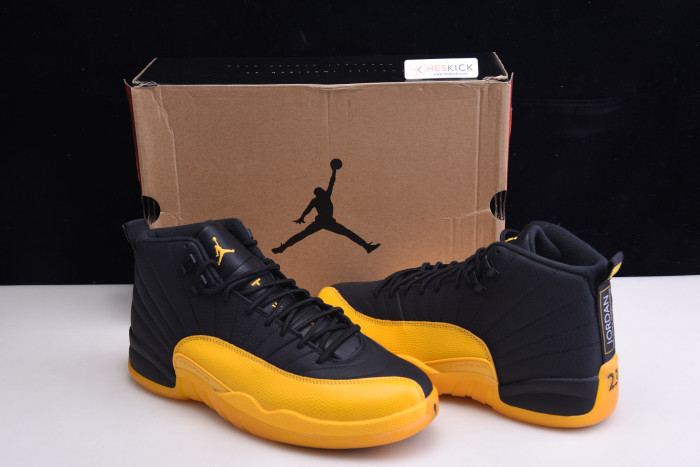 Air Jordan 12 Retro Black University Gold 130690-070