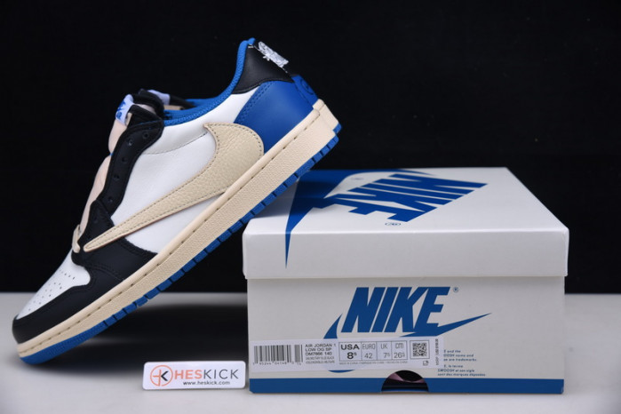 Travis Scott Fragment Air Jordan 1 Low DM7866-140