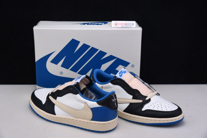 Travis Scott Fragment Air Jordan 1 Low DM7866-140