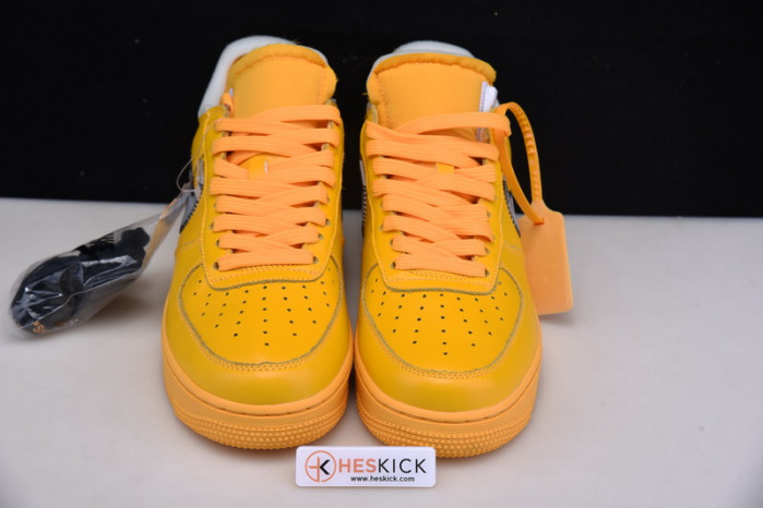 Nike Air Force 1 Low OFW University Gold Metallic Silver DD1876-700