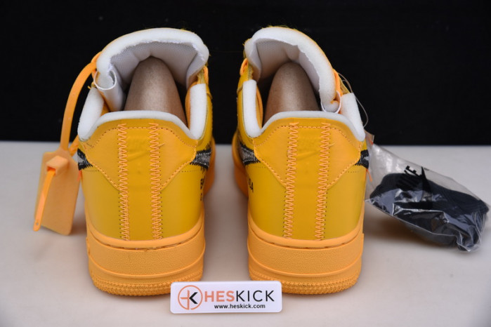 Nike Air Force 1 Low OFW University Gold Metallic Silver DD1876-700