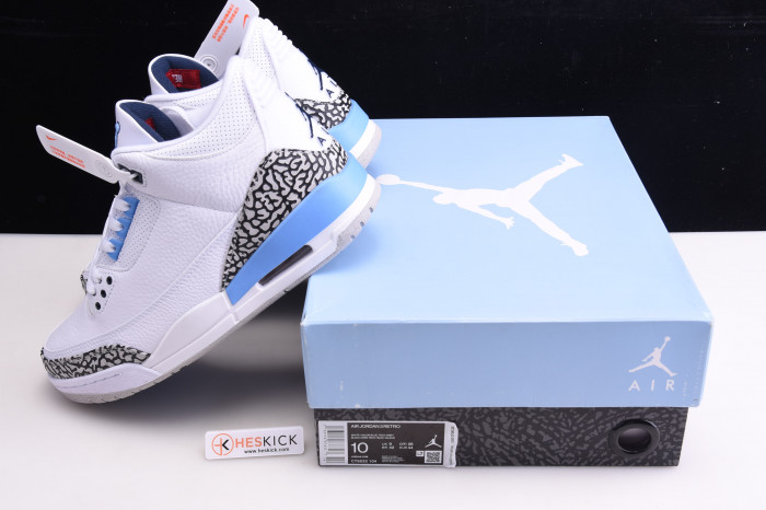 Air Jordan 3 Retro UNC (2020) CT8532-104