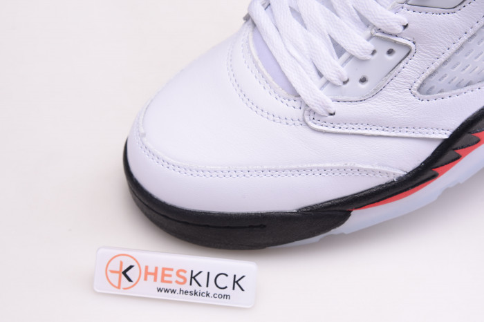 Air Jordan 5 Retro Fire Red Silver Tongue (2020) DA1911-102