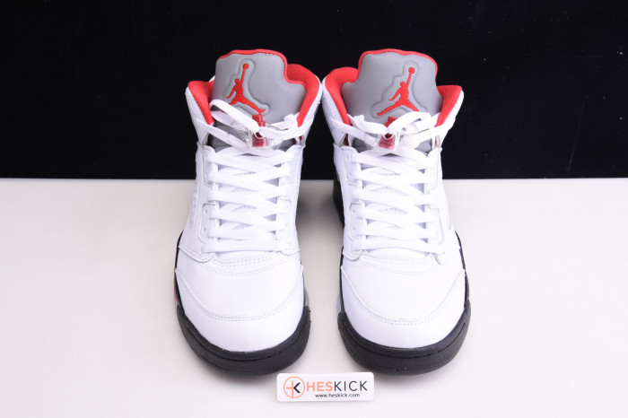 Air Jordan 5 Retro Fire Red Silver Tongue (2020) DA1911-102