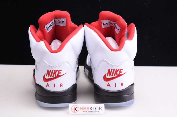 Air Jordan 5 Retro Fire Red Silver Tongue (2020) DA1911-102