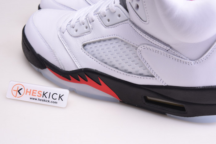 Air Jordan 5 Retro Fire Red Silver Tongue (2020) DA1911-102