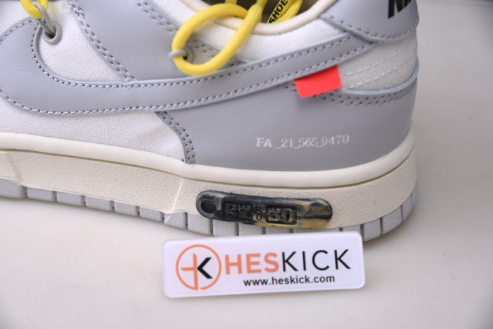 Nike Dunk Low OFW Lot 27 DM1602-120