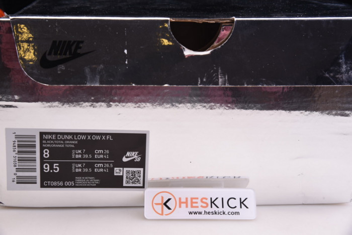 OFW x Nike Dunk Low CT0856-005