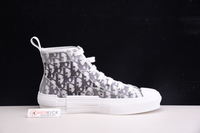 D10R B23 Oblique High Top Sneakers