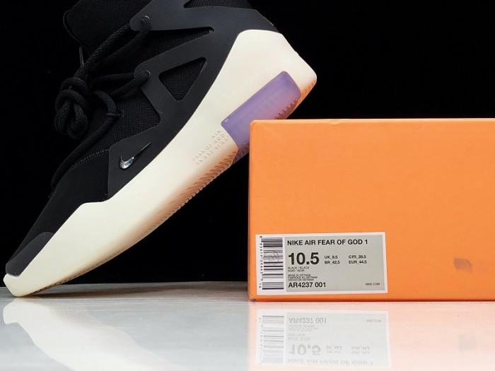 NIKE Air Fear Of God 1 Black AR4237-001