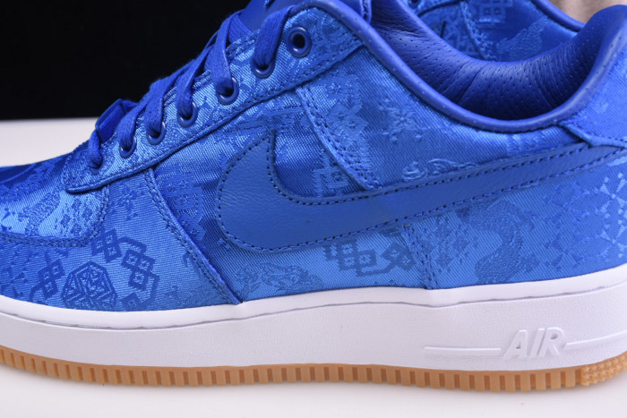The Clot x Nike Air Force 1 Low in Game Royal CJ5290-400
