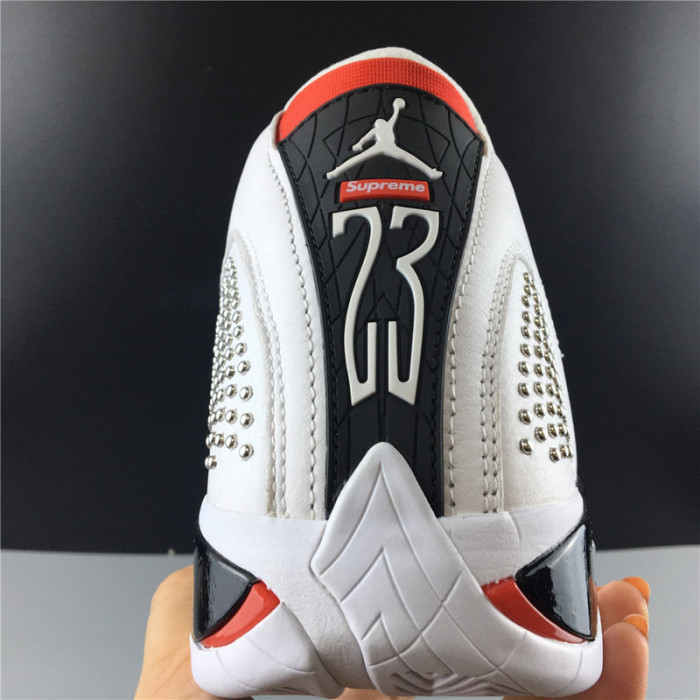 S*p*e x air jordan 14 retro sp white bv7630-106