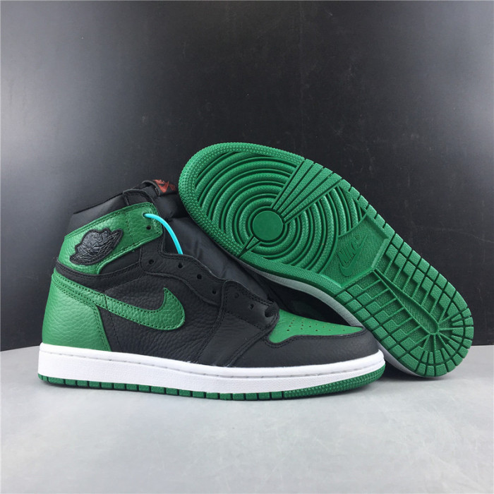 Jordan 1 Retro High Pine Green Black 555088-030
