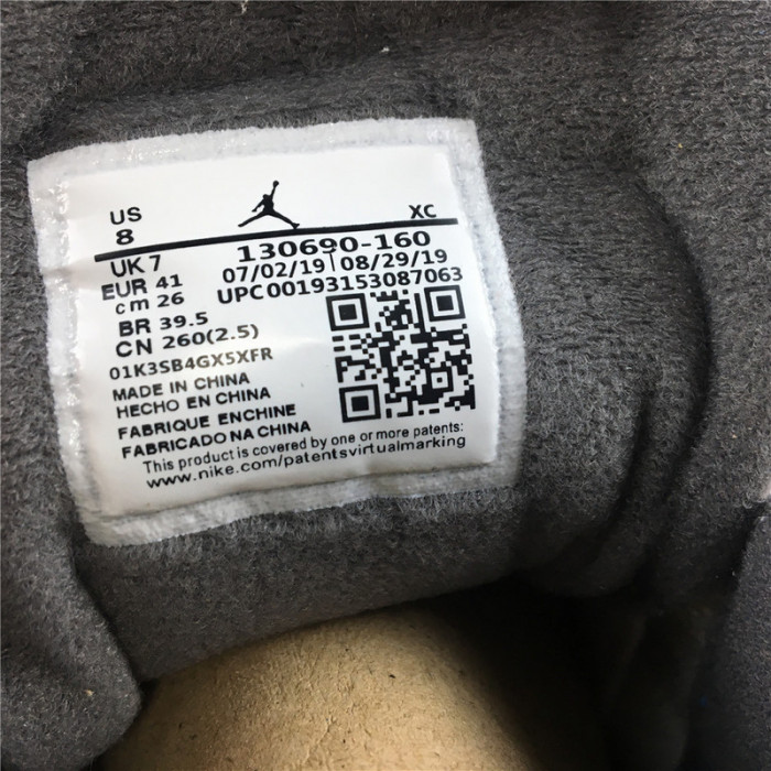 Air Jordan 12 White Dark Grey Gym Red 130690-160