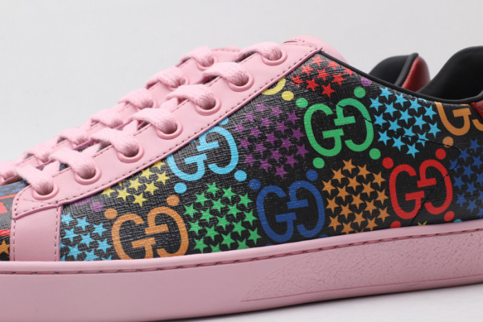 Gu66 Ace Embroidered Low-Top Sneaker 610085 H2020 1115